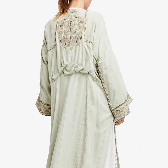 NWT Free People Afterglow Kimono Sz XS - Picture 1 of 15